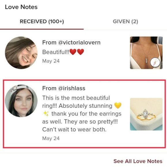 ✨ NEW 18k Gold Moon Goddess Diamond Ring - Picture 13 of 13